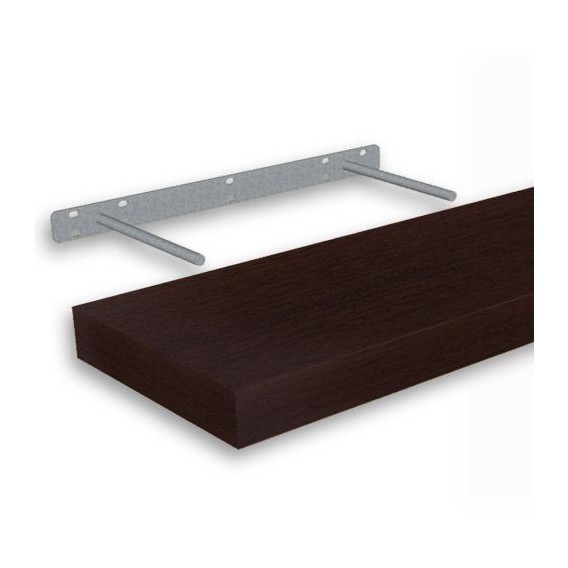 Samonosná police wenge 59,5x23,5cm