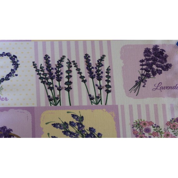 Obrus teflónový Levanduľa  vzor 523