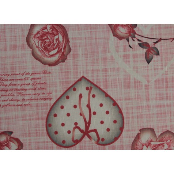 Obrus teflónový Ružové kvety 526