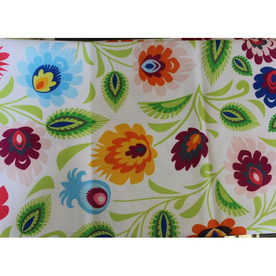 Obrus teflónový Farebné kvety 294