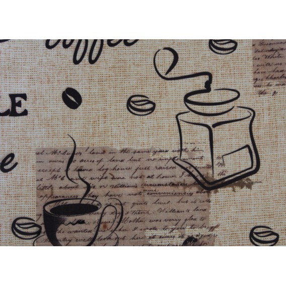 Obrus teflónový Vintage káva 354