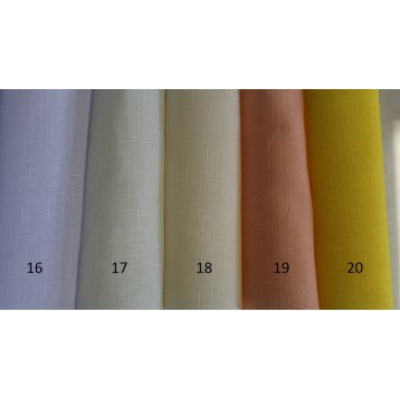 Obrus teflónový jednofarebný 16 -biela 1