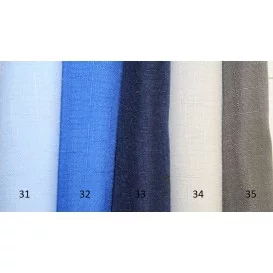 Obrus teflónový jednofarebný 31-svetlá modrá