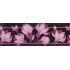 Samolepiaca bordúra Fialové kvety BO5016 10,6cmx5m