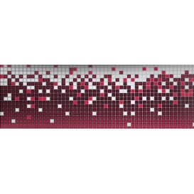 Samolepiaca bordúra Ružové pixely BO0087 10,6cmx5m