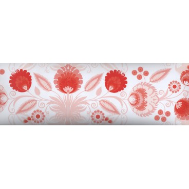 Samolepiaca bordúra Folklor červená BO5011 10,6cmx5m
