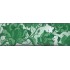 Samolepiaca bordúra Zelené kvety  BO5015 10,6cmx5m