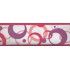 Samolepiaca bordúra Ružové kruhy BO5019 10,6cmx5m