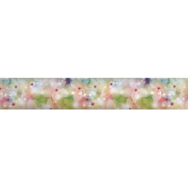 Samolepiaca bordúra Akvarelové kvety BO0073 5,3cmx5m