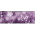 Samolepiaca bordúra Fialové motýle BO0067 10,6cmx5m