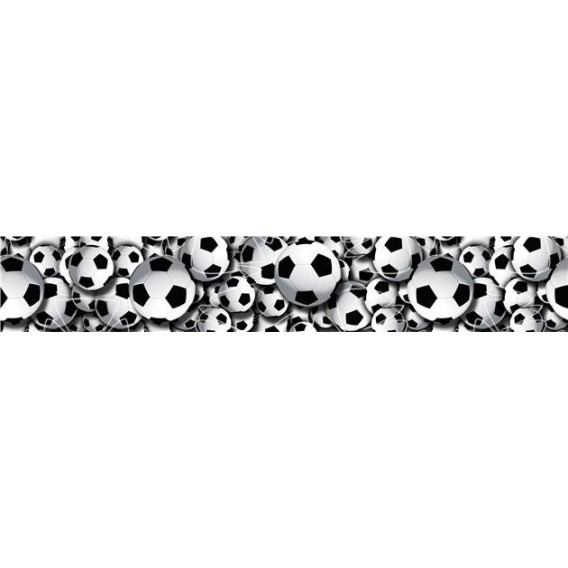 Samolepiaca bordúra Futbalové lopty BO5024 10,6cmx5m