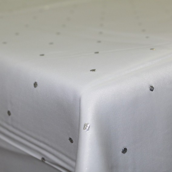 Vianočný obojstranný teflónový obrus Guličky