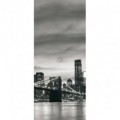 Dverová fototapeta - DV0042 - Čiernobiely New York