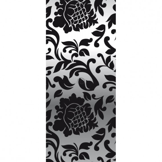 Dverová fototapeta - DV0159 - Strieborné ornamenty