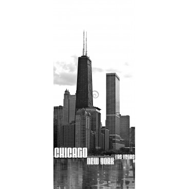 Dverová fototapeta - DV0012 - Americké mestá