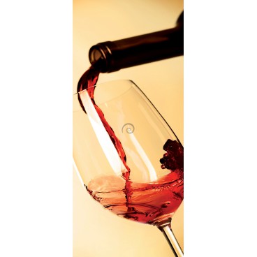 Dverová fototapeta - DV0019 - Mozaika víno