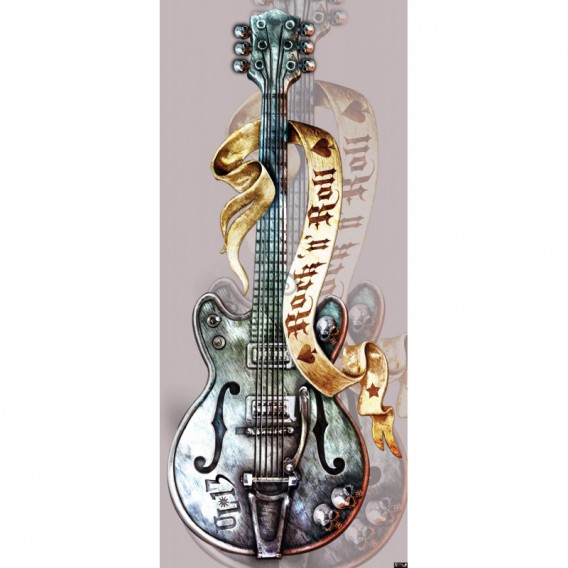 Dverová fototapeta - DV0301 - Gitara