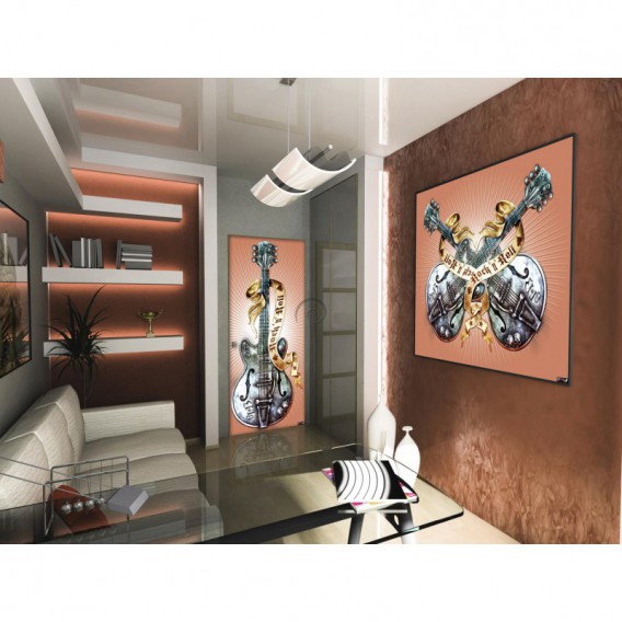 Dverová fototapeta - FT3848 - Gitara