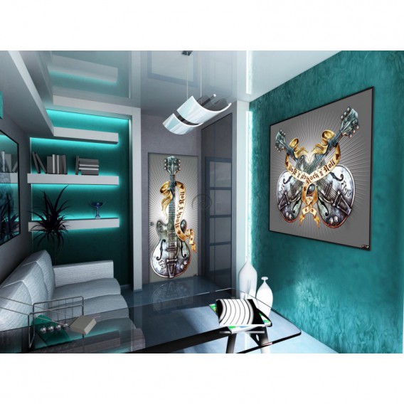 Dverová fototapeta - FT3438 - Gitara