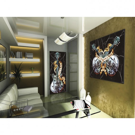 Dverová fototapeta - FT3439 - Gitara