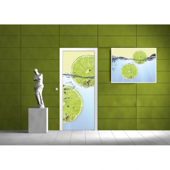 Dverová fototapeta - DV0015 - Limetky