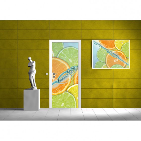 Dverová fototapeta - DV0016 - Limetky