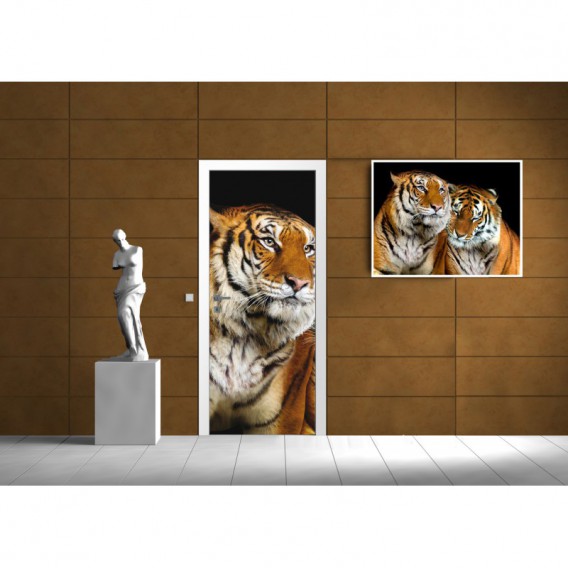 Dverová fototapeta - DV0039 - Tigre