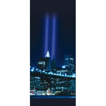 Dverová fototapeta - DV0052 - Modrý New York