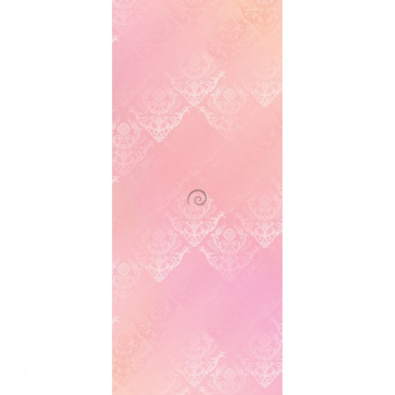 Dverová fototapeta - DV0370 - Klasický vzor – ružový