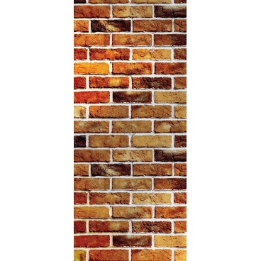 Dverová fototapeta - DV0394 - Tehlová stena