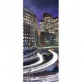 Dverová fototapeta - DV0073 - Mesto zrýchlené
