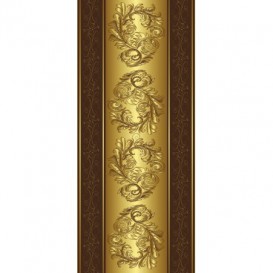 Dverová fototapeta - FT3755 - Zlaté pásy