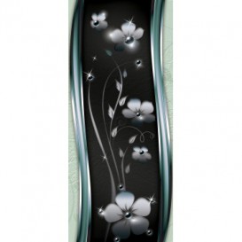 Dverová fototapeta - DV0553 - Tyrkysový ornament