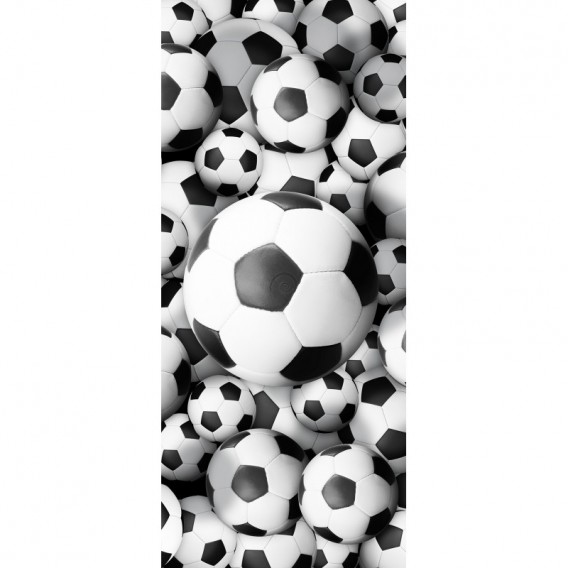 Dverová fototapeta - DV0649 - 3D futbalová lopta