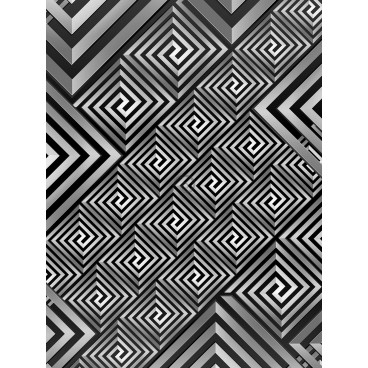 Fototapeta panel - PL0185 - Čiernobiely labyrint