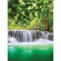 Fototapeta panel - PL0284 - Zelený vodopád