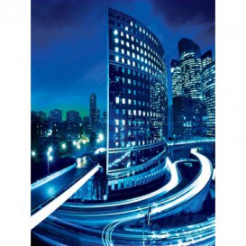 Fototapeta panel - PL0313 - Mesto zrýchlené