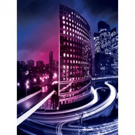 Fototapeta panel - PL0324 - Mesto zrýchlené