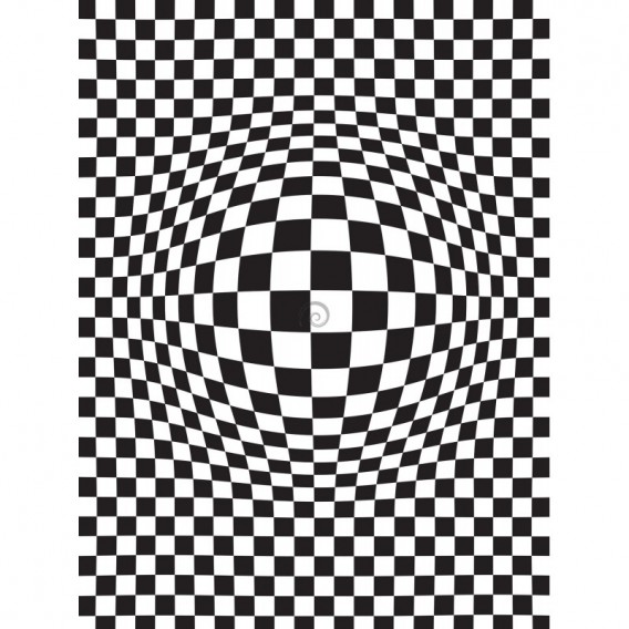 Fototapeta panel - PL0357 - Abstraktná 3D šachovnica
