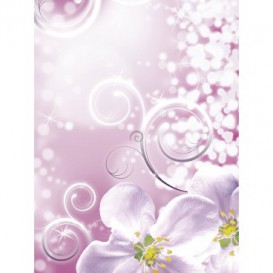 Fototapeta panel - PL0368 - Ružová orchidea