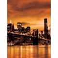 Fototapeta panel - PL0377 - Oranžový New York