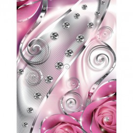 Fototapeta panel - PL0478 - Ružové ruže