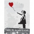 Fototapeta panel - PL0592 - Banksy - dievčatko z balónom