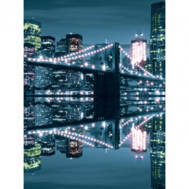 Fototapeta panel - PL0608 - Nočné mesto