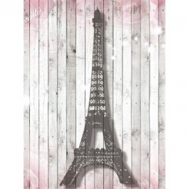 Fototapeta panel - PL0748 - Vintage - Eiffelová veža