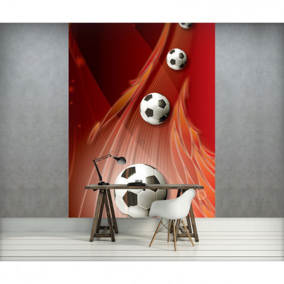 Fototapeta panel - PL0775 - 3D futbalová lopty