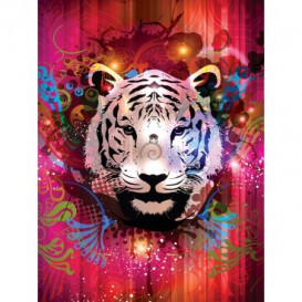 Fototapeta panel - PL0892 - Farebný tiger