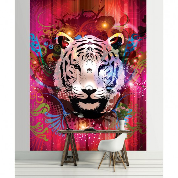 Fototapeta panel - PL0892 - Farebný tiger