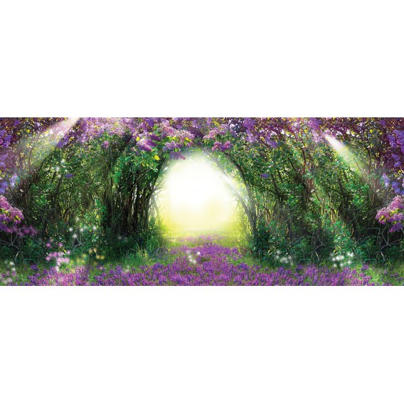 Panoramatická fototapeta - FT3110 - Fialový les