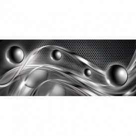 Panoramatická fototapeta - FT3445 - 3D gule – sivé